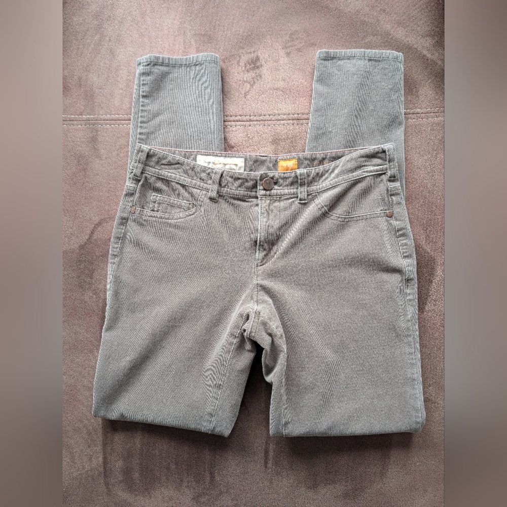 Pilcro and the Letterpress Corduroy Skinny Jeans size 28